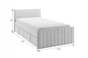 ТВИКС Кровать с ящиками 900 в Салехарде - salekhard.mebel24.online | фото 2