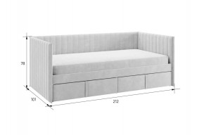 ТВИКС Кровать (софа) с ящиками 900 в Салехарде - salekhard.mebel24.online | фото 2