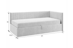 ТВИКС Кровать (тахта) с ПМ 900 в Салехарде - salekhard.mebel24.online | фото 2