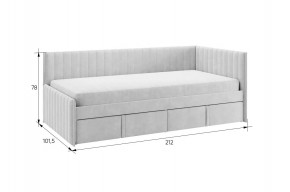 ТВИКС Кровать (тахта) с ящиками 900 в Салехарде - salekhard.mebel24.online | фото 2
