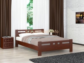 ВЕРОНИКА-2 Кровать из массива 1600  в Салехарде - salekhard.mebel24.online | фото 3