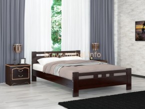ВЕРОНИКА-2 Кровать из массива 1600  в Салехарде - salekhard.mebel24.online | фото 4