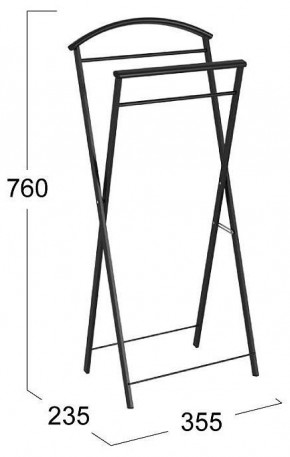 Вешалка для костюма Контур в Салехарде - salekhard.mebel24.online | фото