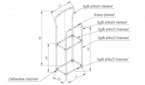 Вешалка для костюма SHT-SUR3 в Салехарде - salekhard.mebel24.online | фото 6