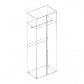 ВИТА Шкаф 2-ств для одежды в Салехарде - salekhard.mebel24.online | фото 2