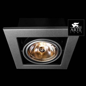 Встраиваемый светильник Arte Lamp Cardani Medio A5930PL-1SI в Салехарде - salekhard.mebel24.online | фото 2