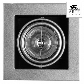 Встраиваемый светильник Arte Lamp Cardani Medio A5930PL-1SI в Салехарде - salekhard.mebel24.online | фото 3