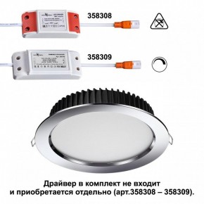 Встраиваемый светильник Novotech Drum 358305 в Салехарде - salekhard.mebel24.online | фото 2