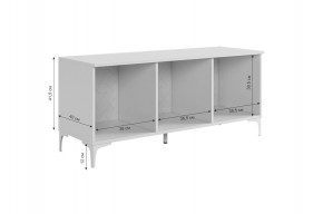 ЗЕФИР Гостиная К1 (белое дерево/белый муар) в Салехарде - salekhard.mebel24.online | фото 4