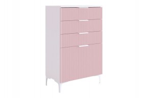 ЗЕФИР Комод (пудра розовая) в Салехарде - salekhard.mebel24.online | фото